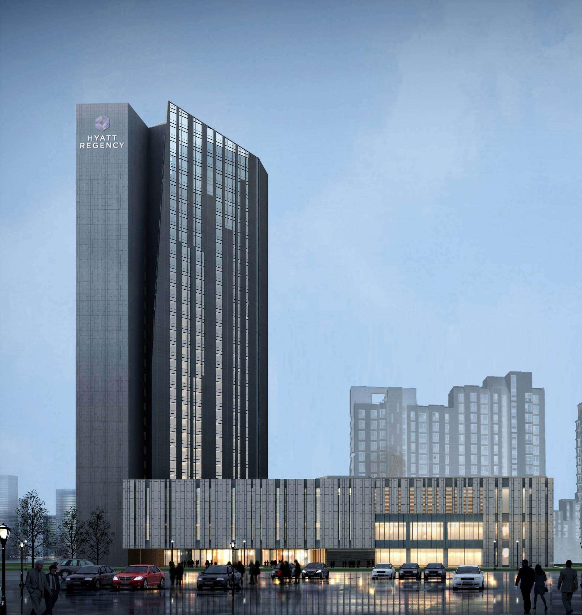 Hyatt Regency Tianjin East Hotel Eksteriør billede